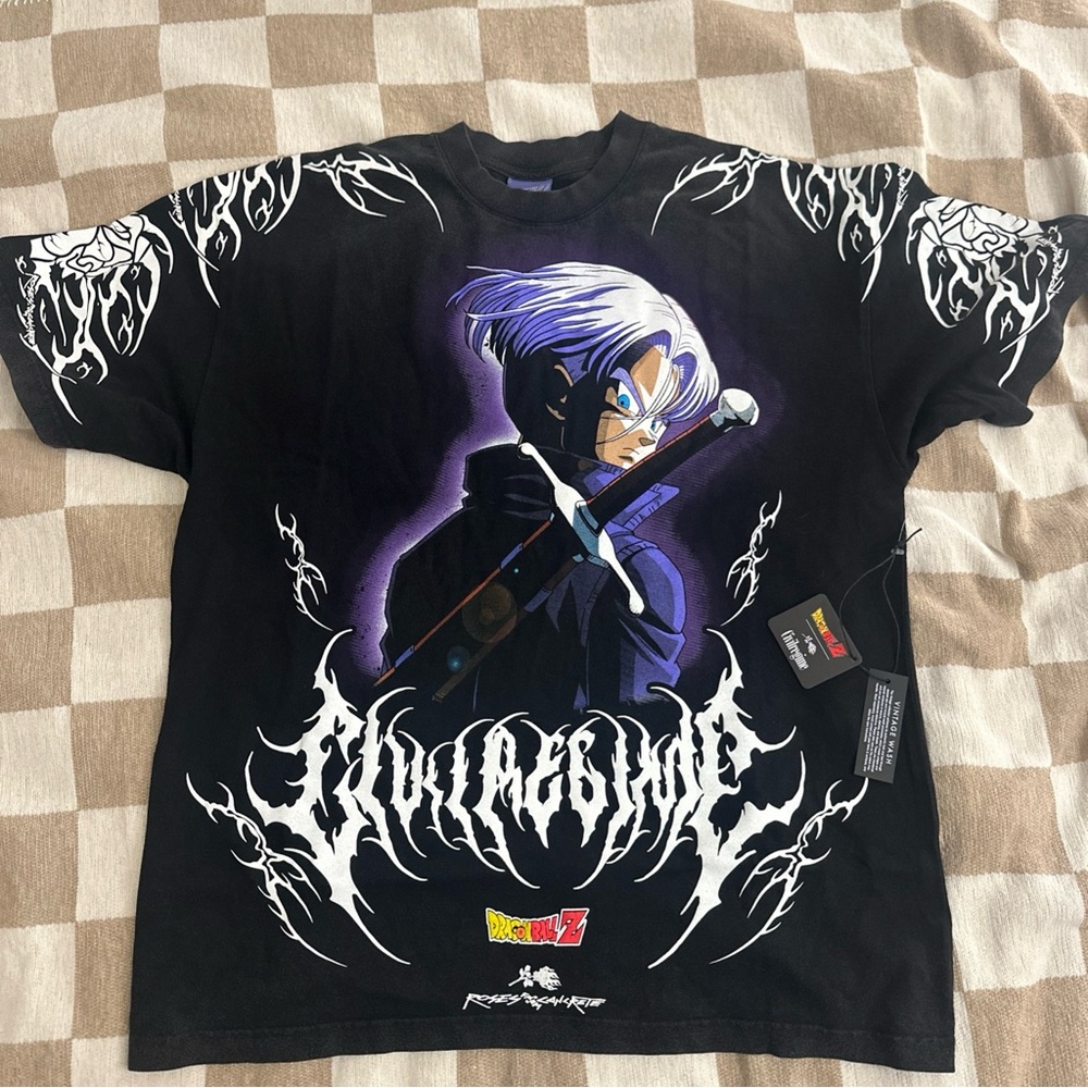 DragonballZ trunks Black Graphic T-Shirt